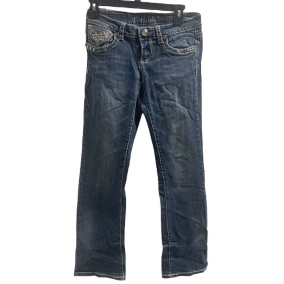 L.A. Idol USA Straight Leg Jeans size 7 - Picture 1 of 5